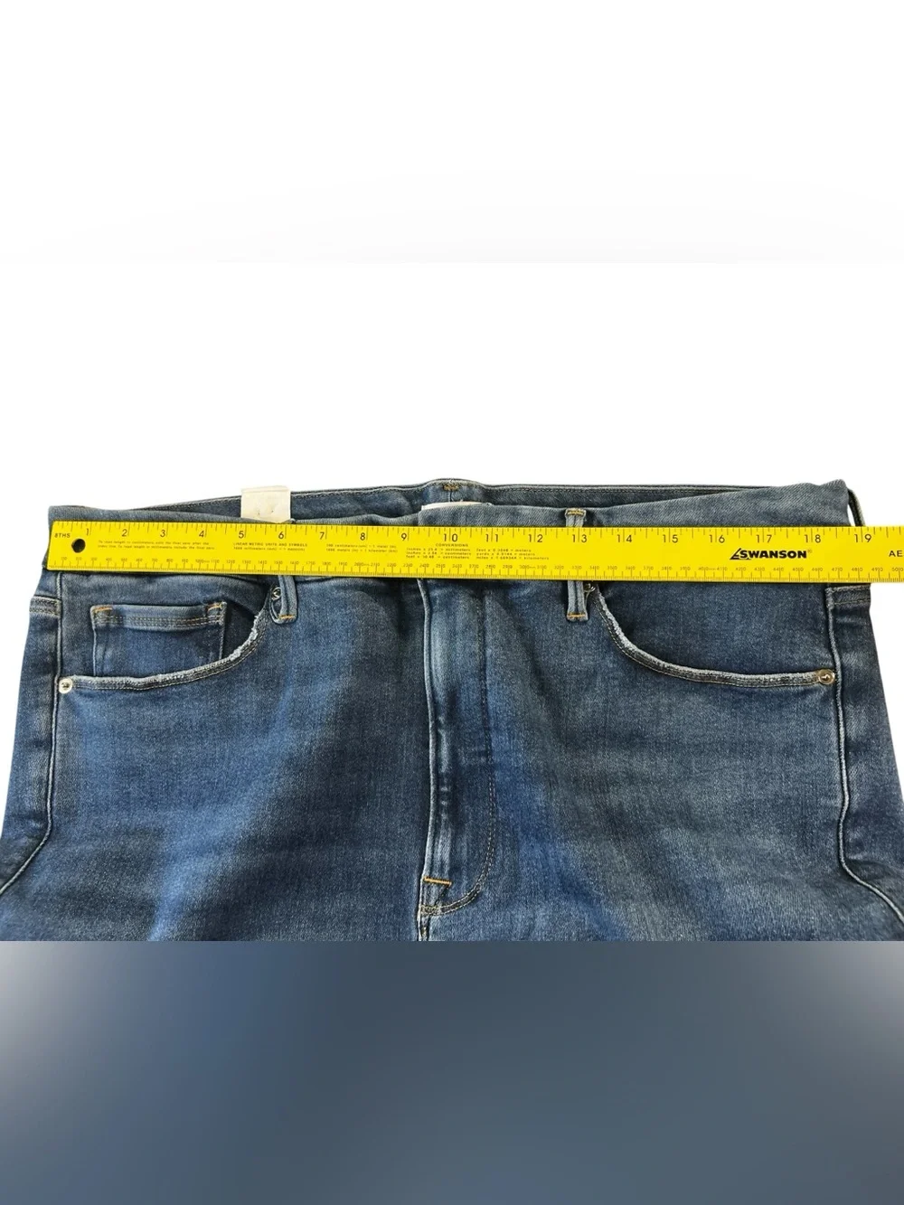 New Good American good flare jeans high Rise - Picture 12 of 16
